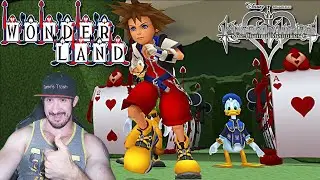Ninja Plays Kingdom Hearts ReChain of Memories Alice in Wonderland