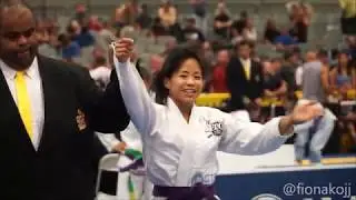 AOJ Purple Belt Student - Fiona Ko - 2018 IBJJF Master Worlds  Champion