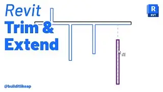 Trimming and Extending in Revit 