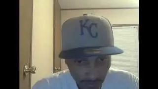 Noble beats Spitting a song he wrote called 