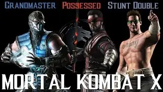 Mortal Kombat X Mobile - FW - Grandmaster Sub-Zero, Possessed Kenshi, Stunt Double Johnny Cage