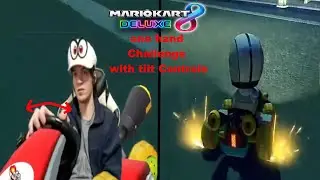 Mario Kart 8 deluxe one hand challenge with tilt controls