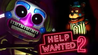 FNAF Help Wanted 2 STEAM PAGE! - New Teasers & Characters Revealed...