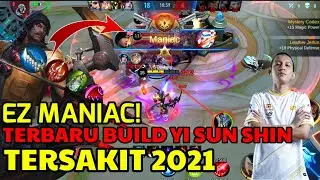 MANIAC! BUILD YI SUN SHIN TERSAKIT 2021 - BUILD YSS TERSAKIT MOBILE LEGENDS