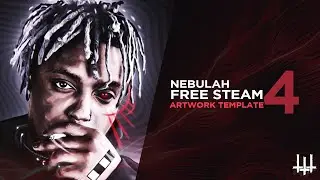 FREE STEAM ARTWORK TEMPLATE #4 | JUICE WRLD Edition | Designed By Nebulah (TUTORIAL)