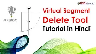 How to use virtual segment delete tool in CorelDraw