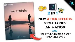 😘 New Trending lyrics animation in 