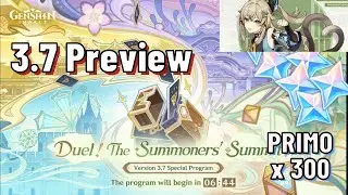 Genshin Impact 300 FREE PRIMO CODES Claim FAST + Patch 3 7 Preview