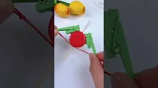 лук из прищепок