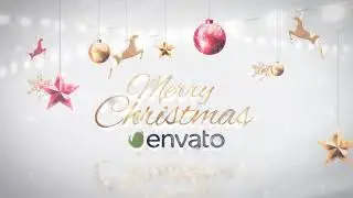 Christmas Greetings Logo Intro Reveal Adobe after effect templates Free Download 2021 (Free Music)