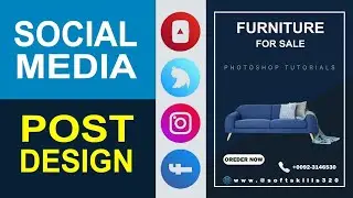 SOCIAL MEDIA POST DESIGN | Photoshop Shorts video clips for designing ideas