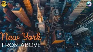 SCREENSAVER 4K | Mac OS ScreenSaver | New York from Above