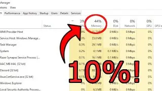 How to Debloat Windows 10 (10% More RAM)