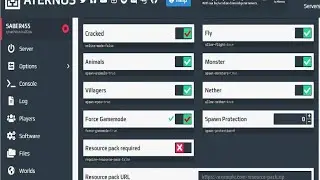 how to change gamemode on aternos server 