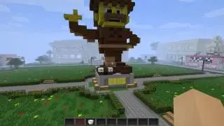 Обзор карты для minecraft симпсоны спрингфилд