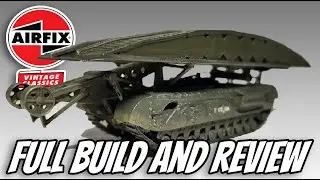 Airfix Vintage Classic 1:76 Churchill Bridge layer Full build and Review