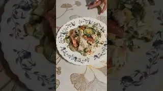 "Еда ПП" Ужин. Салат. Я похудела на  20 кг. за пору месяцев