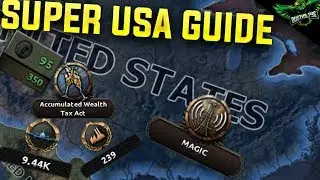 HOI4 USA Guide (Hearts of Iron 4 Man the Guns america Guide)