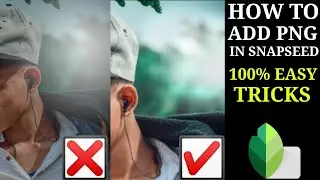 How to add PNG in Sanpseed App// 100% Easy Trick // Amazing tutorial 🔥🔥