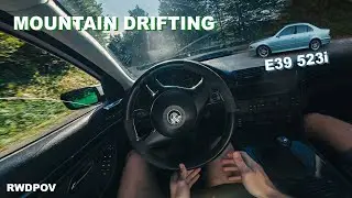 BMW E39 POV Mountain Drifting | Exhaust Sound | 4K