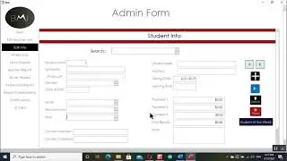 MS access students database management system for Institutes, school and Universities.