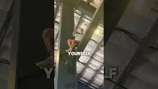Indoor cliff jumping !