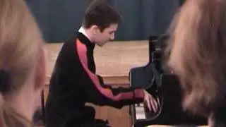 Непомнящих Сергей, городской конкурс пианистов 2007 г. Красноярск. Chopin etude 12 op 10.