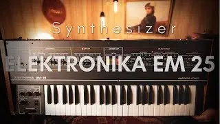 ELEKTRONIKA EM25 - Vintage Analog String synthesizer USSR Soviet Russian