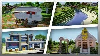✔️ A Fan RECREATED My Minecraft Town! (Download Link Below)