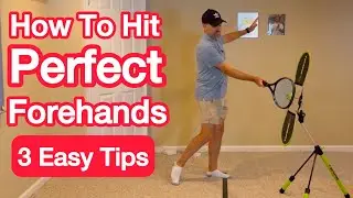 Make Your Forehand AWESOME With These 3 Tips! (Tennis Technique Explained) 