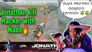 This HACKER TEAMMATE SHOCKS* Jonathan😨|  Jonny Nades hacker teammate on Live stream