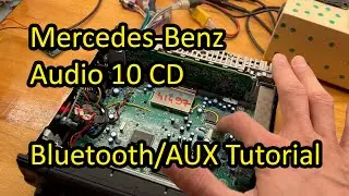 Mercedes-Benz Audio 10 CD (MF2910) - Bluetooth / AUX Tutorial & Thoughts