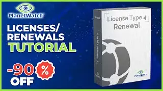 Buy/Renew PlanetWatch licenses for 90% discount (step-by-step and updated tutorial)