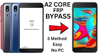 Samsung A2 Core FRP Bypass |  Google Account Unlock Without PC ( 2026 Working 💯% )