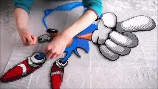 Perler Beads - SONIC THE HEDGEHOG