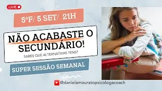 4 alternativas para concluires o secundário!
