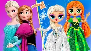 Эльза и Анна/ Новый Эпизод / 31 идея для кукол ЛОЛ ОМГ