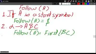 Lecture 8: Compilers: First and Follow
