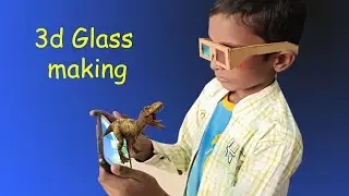 How to make 3d glasses at home | homemade 3d glasses  | Kanish ideas