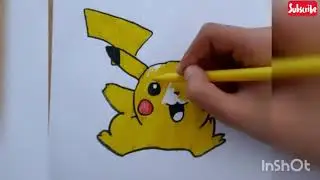 #comedisegnare #disegniconnoi             come disegnare Pikachu /how to draw Pikachu.