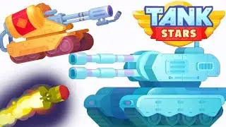 Игра про танчики-Tank Stars можно играть с друзьями!