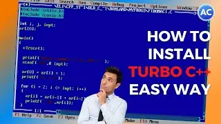 How to install Turboc++ on Windows 7, 8, 10, 11 | Very easy | C++ ide Abhicoder
