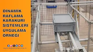 Dinamik Raflama  Karakuri  Sistemleri Uygulama Örneği