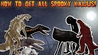 HOW TO GET ALL SPOOKY KAIJUS BADGES IN KW! | Roblox Kaiju World