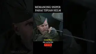 Tentara Ini Mengelabui Musuh Pakai Helm 