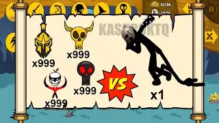 SUPER COOL BATTLLE X999999 SPEARTON AND GIANT VS FINAL BOSS | STICK WAR LEGACY - KASUBUKTQ