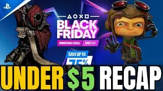 Every BANGER Under $5! PSN Black Friday Sale 2025 Recap