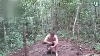 Дом своими руками на природе...!!!