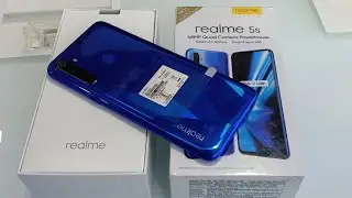 Realme 5s Crystal Blue Unboxing, Review & First Look !! Realme 5s Specifications , Camera 🔥🔥