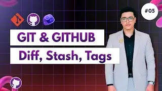 Diff, Stash & Tags | Git & GitHub Explained | Urdu/Hindi | #05